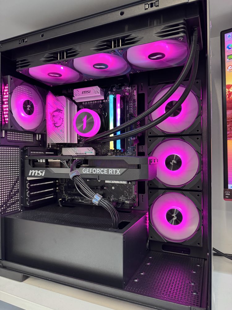 Calculator GAMING Ryzen 9800X3D, RTX 5070ti, 32GB,SSD 1tb, Factura Tva