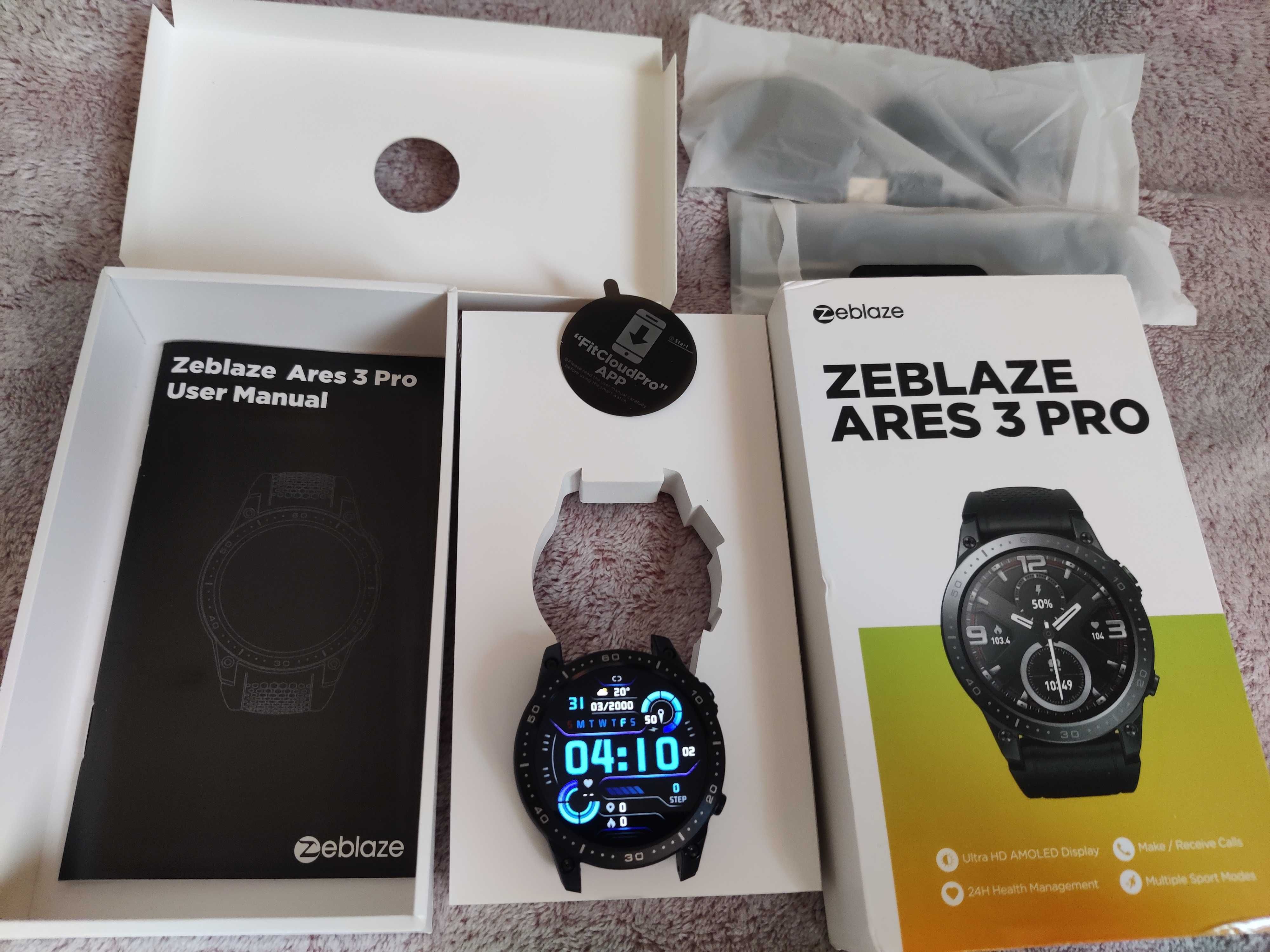 Ceas Zeblaze Ares 3 Pro Abyss Black