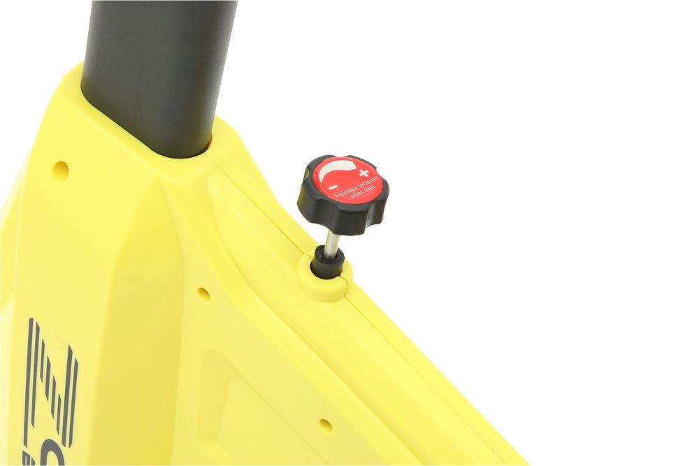 Bicicleta spinning, Zoco Body Fit® DGDC003, Volanta 13 kg, Galben