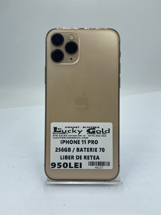 Iphone 11 Pro 256 Gb 70 % Baterie / Garantie / Factura #48127