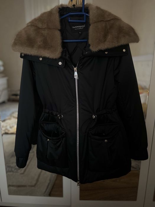 Зимняя куртка из натурального меха норки