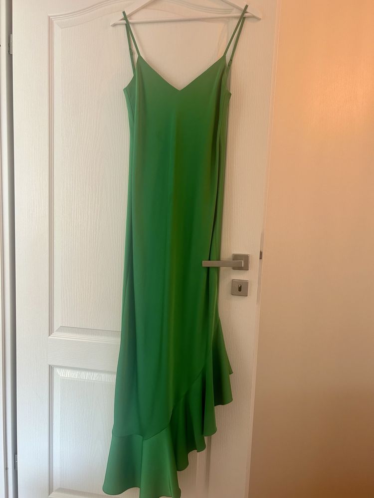 Rochie verde smarald Poema