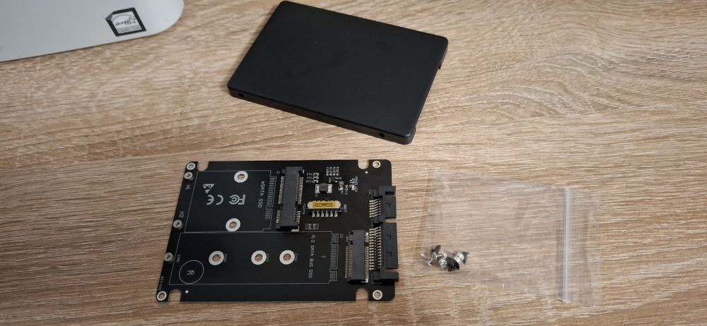 Adaptor SSD M2  / mSATA --> Sata 2.5