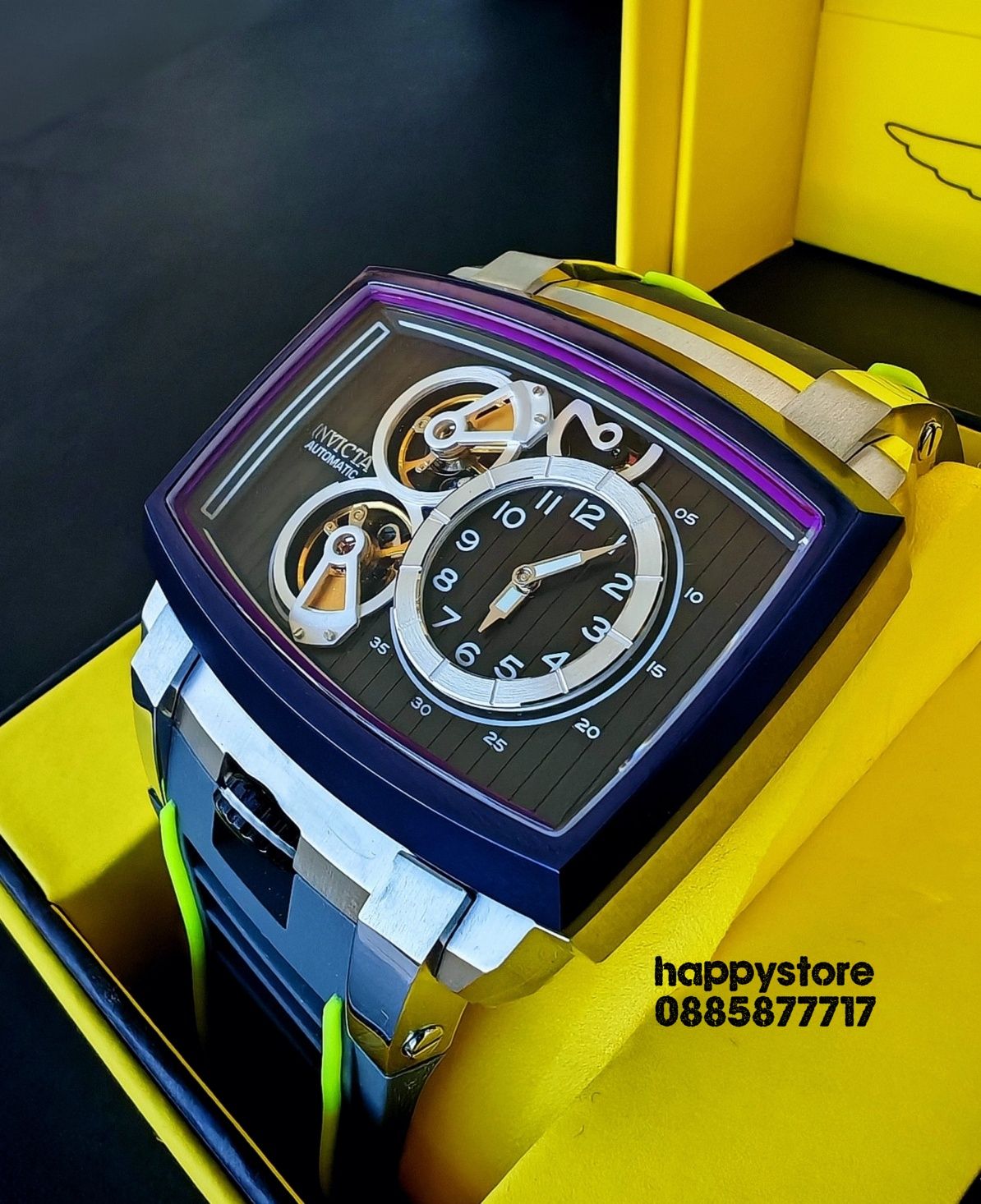 часовник INVICTA Akula automatic 52 mm, Инвикта нов