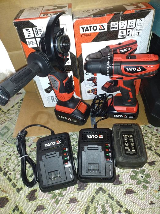 Flex Bormașină 18V Yato