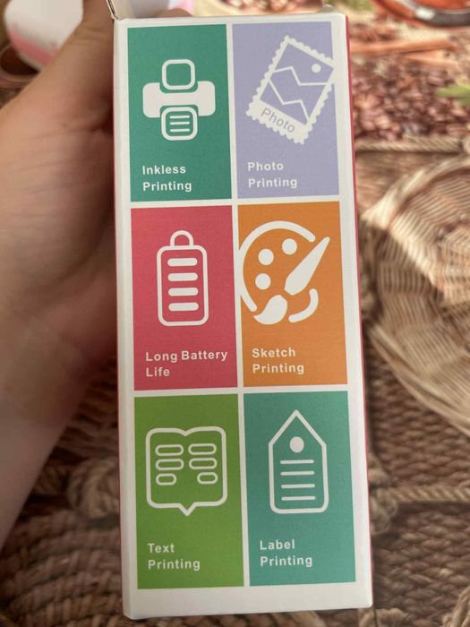 Мини принтер за стикери