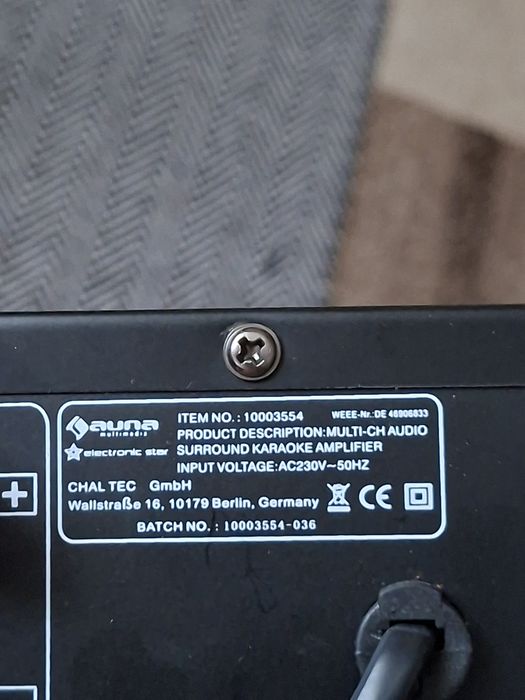 2 Mini  Statie audio G20 -Auna EQ Sing