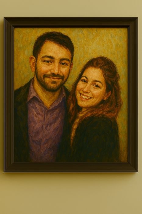 Portrete personalizate in culori de ulei