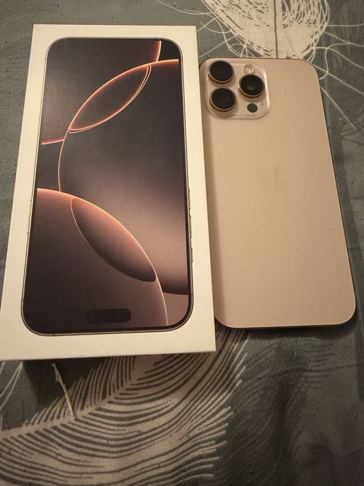 Vand iphone 16 pro max, 256 GB, desert titanium