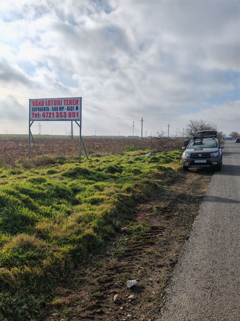 Vând loturi teren în rate, 500 mp la Lumina