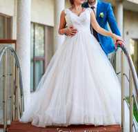 Сватбена рокля + аксесоари