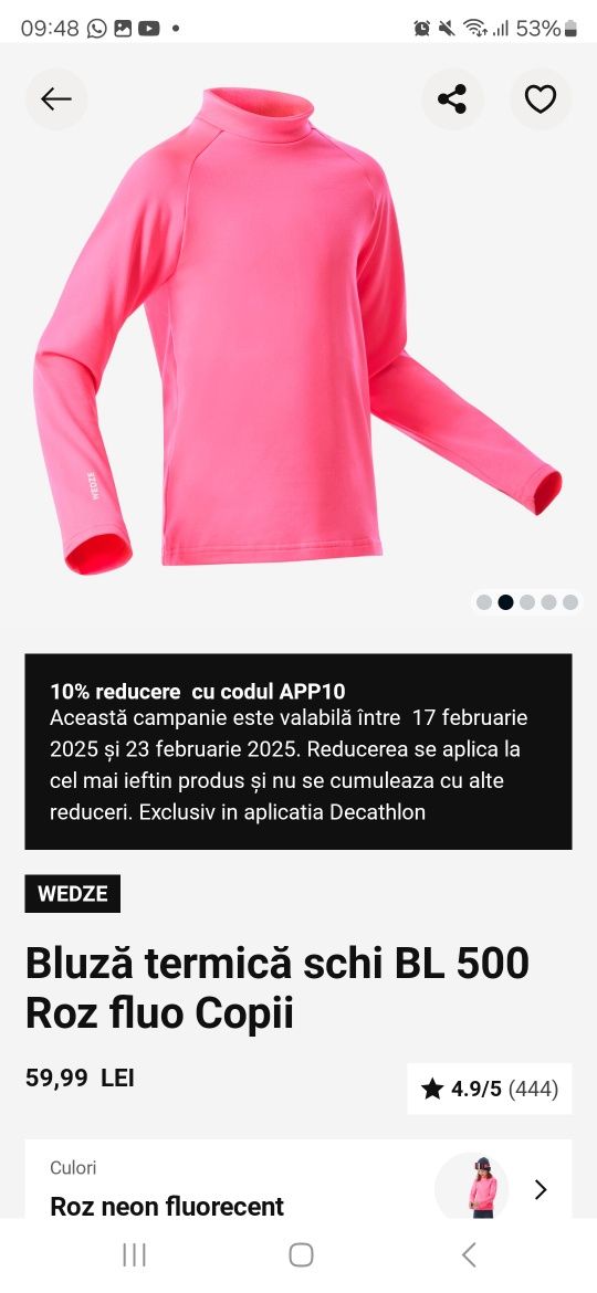Costum de iarna (schi)