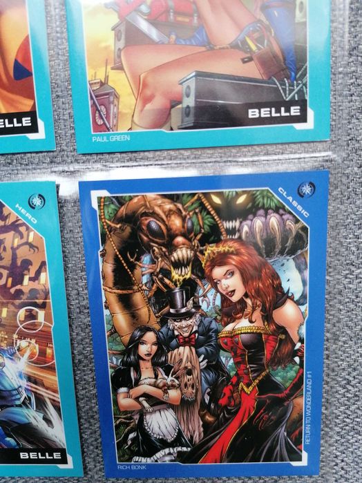 Lot 9 carti cartonase Grimm Universe de Zenescope