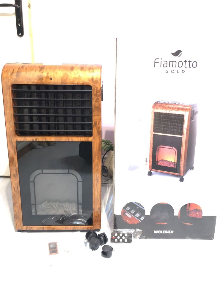 Flamotto Gold 4в1 Подвижен Уред - Климатик/Йонизатор/Овлажнител/Камина