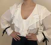 Дамска блуза шифон ZARA с етикет
