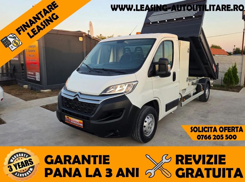 Citroën Jumper Basculabil L=3.00m An2019/31000Km/Leasing/Garantie extinsa pana la 3 ani fara limita Km