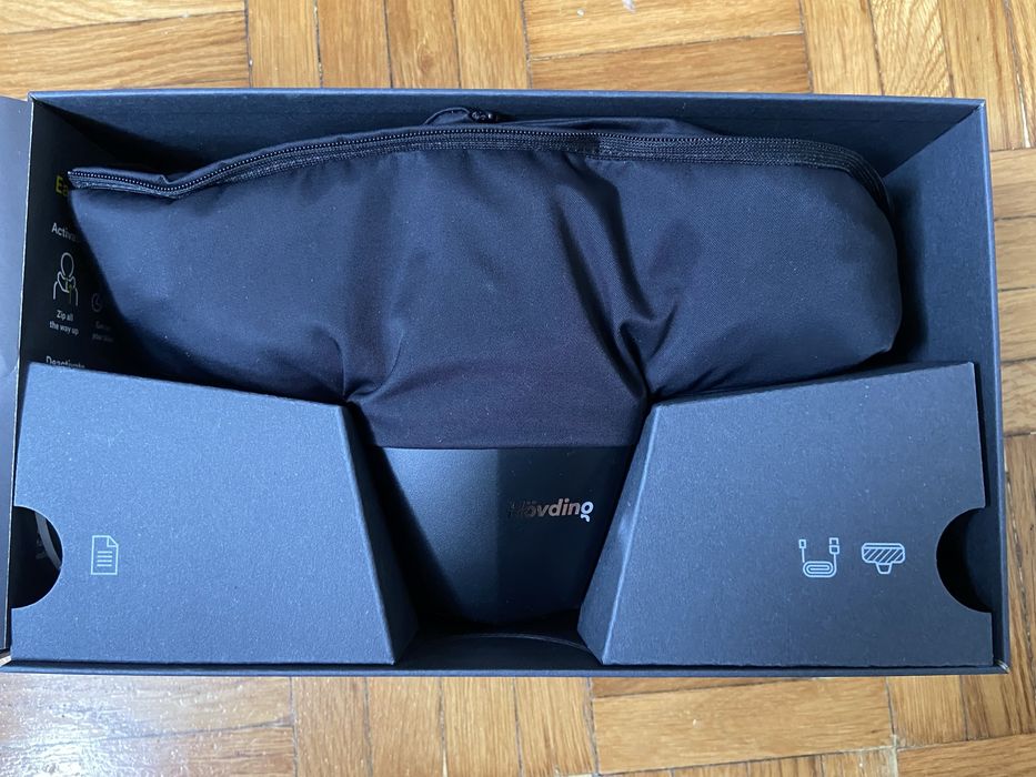 Hovding 3 casca cu airbag bicicleta // trotineta // alergare