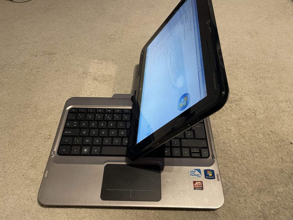 Laptop HP Touchsmart TM2 ecran rotativ touch Intel U4100 4gb ram 160gb