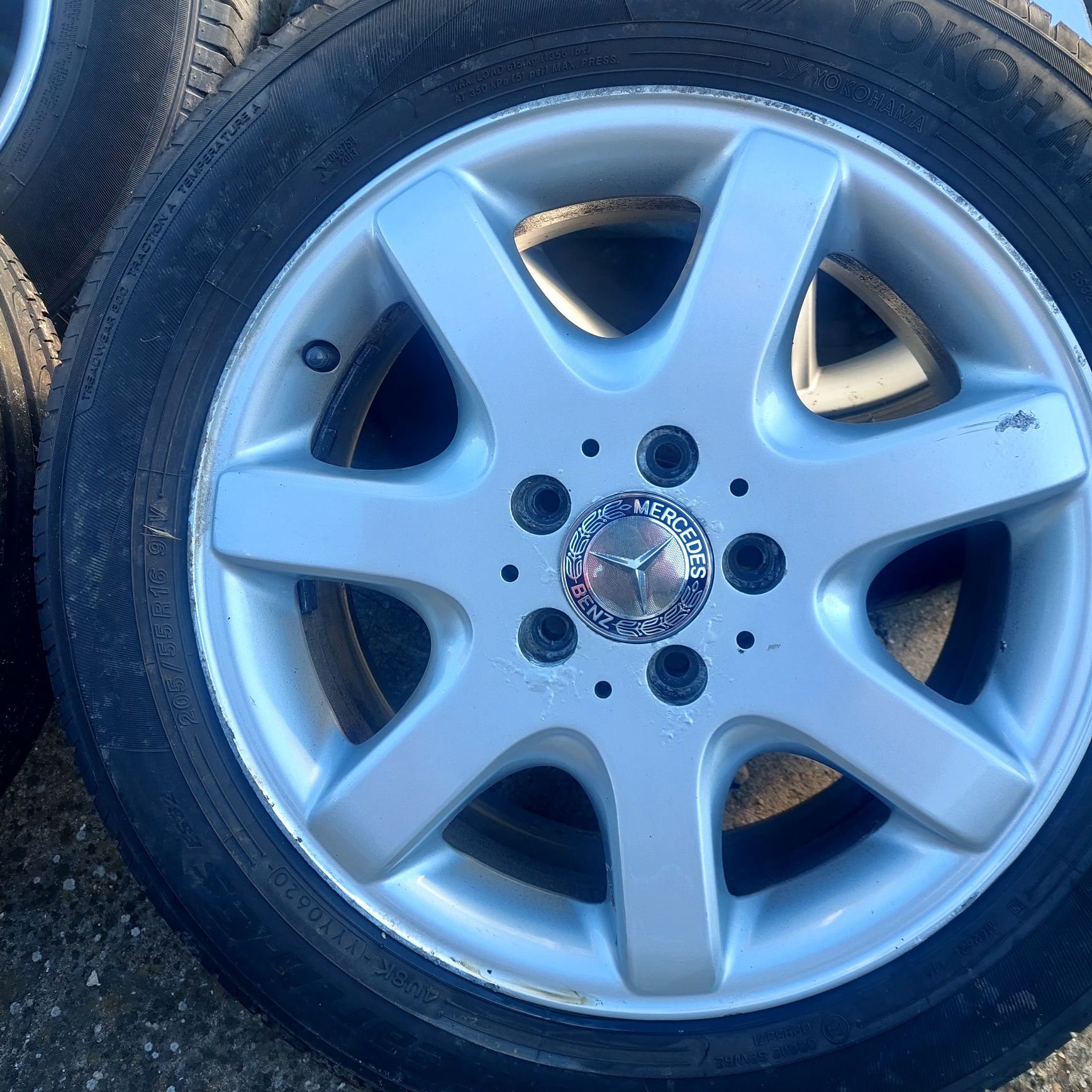 16" Мерцедес джанти за Mercedes Slk W170