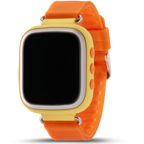 Ceas Smartwatch cu GPS Copii iUni Kid90, BLE, Orange + Boxa Cadou