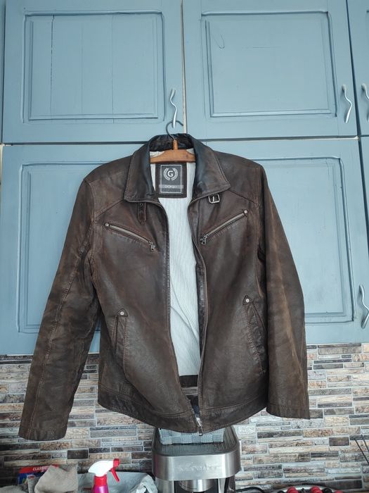 Мъжко кожено яке 50(L)