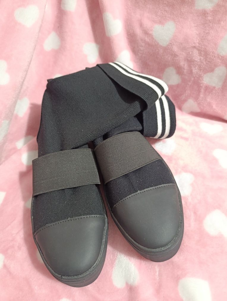 Ghete damă noi din material textil