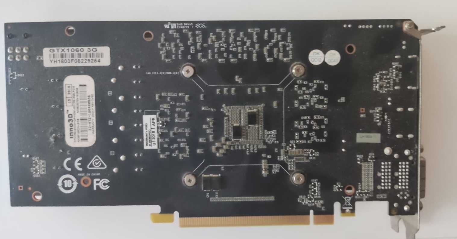 Inno3D GeForce GTX 1060 Twin X2 3GB GDDR5 192-bit