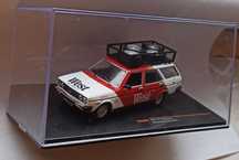 Macheta Fiat 131 Panorama Break - asistenta raliu West 1977 - IXO 1/43