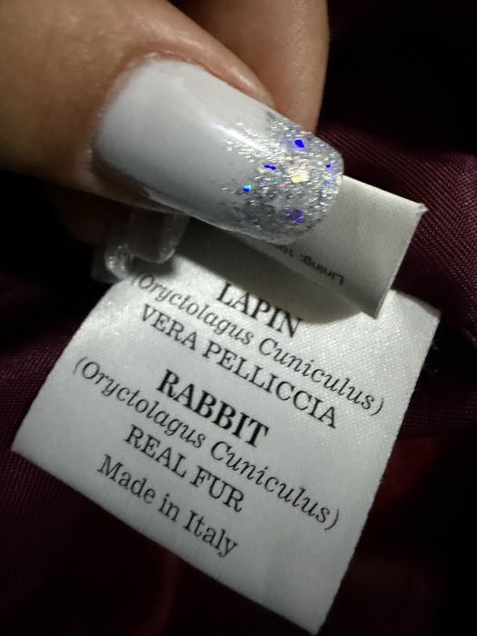 Jachetă scurtă din blană naturală Primo Pelo, Made in Italy