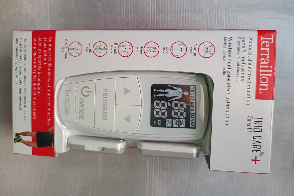 Electrostimulator Terraillon Trio Care + 4 Axion pads 50X50 bonus