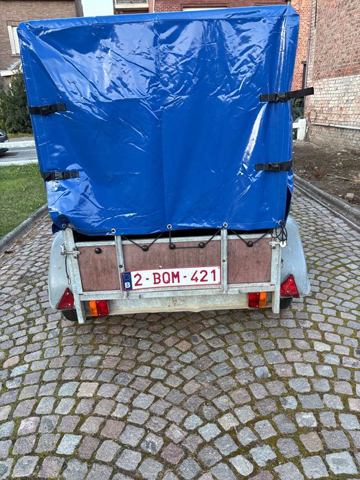 Remorca 750 kg fără sistem de frânare