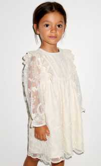 rochie Zara masura 104 model deosebit 3-4 ani