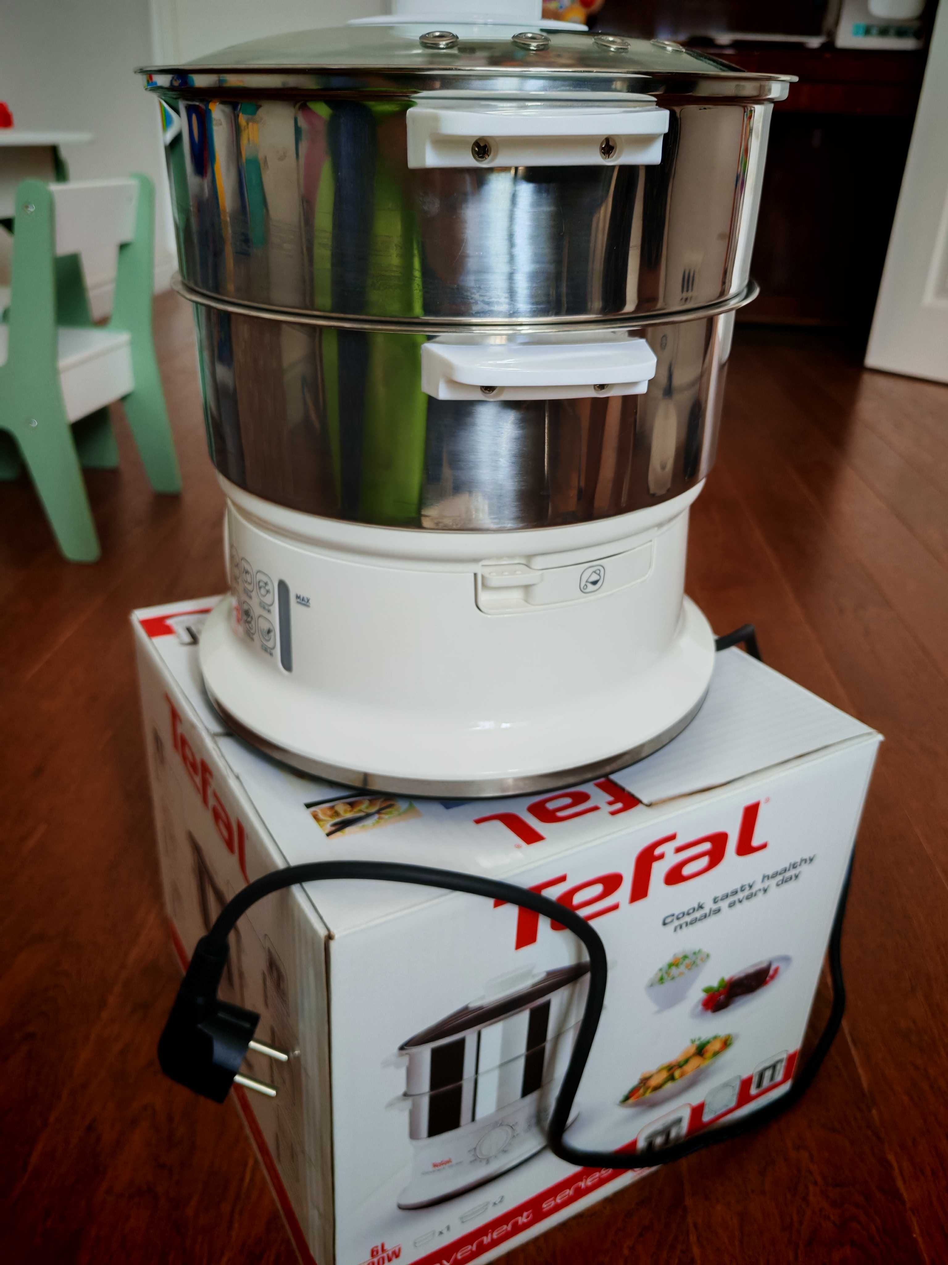 Уред за готвене на пара Tefal: Convenient Series, 2 Нива, 6л.