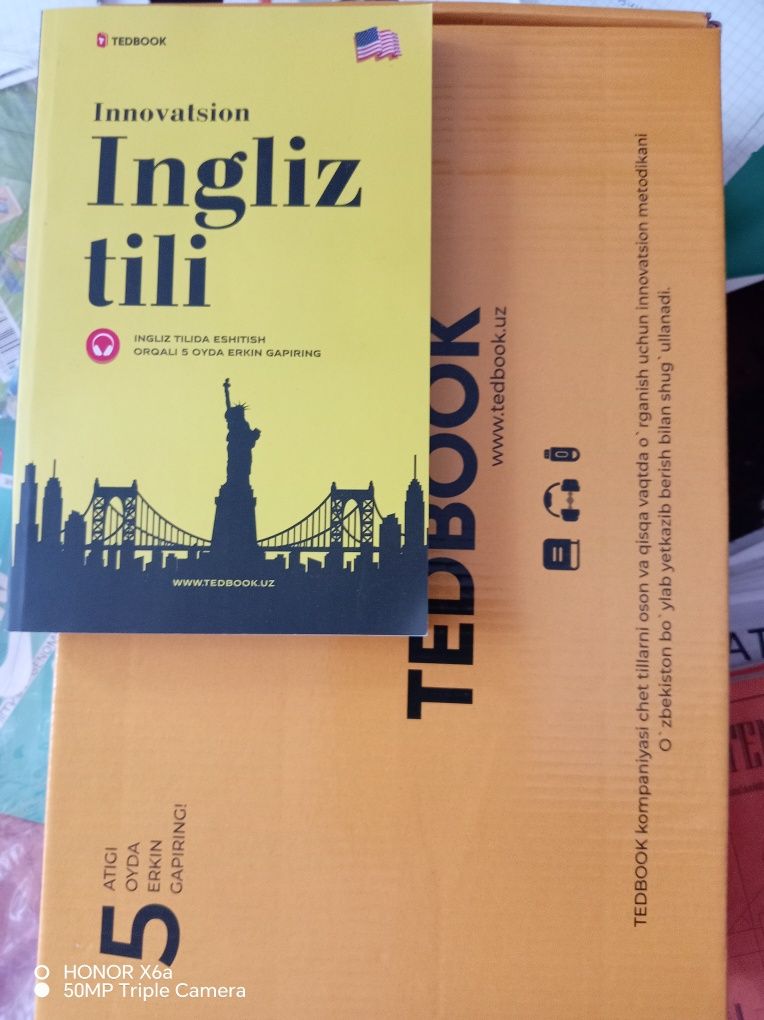 TEDBOOK innovatsion ingliz tili kursi