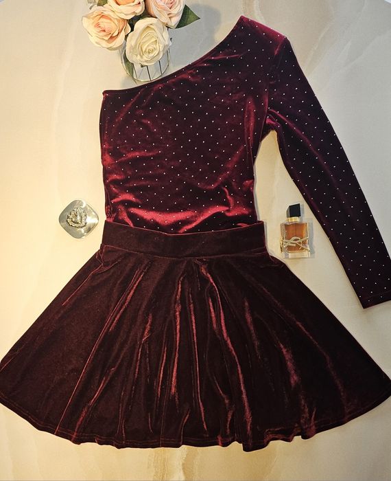 Рокля от две части