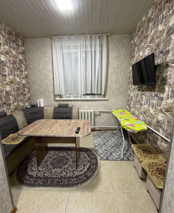 Аренда 1*2 комнатной квартиры 40 лет м.Тузель(крестик)|1-этаж