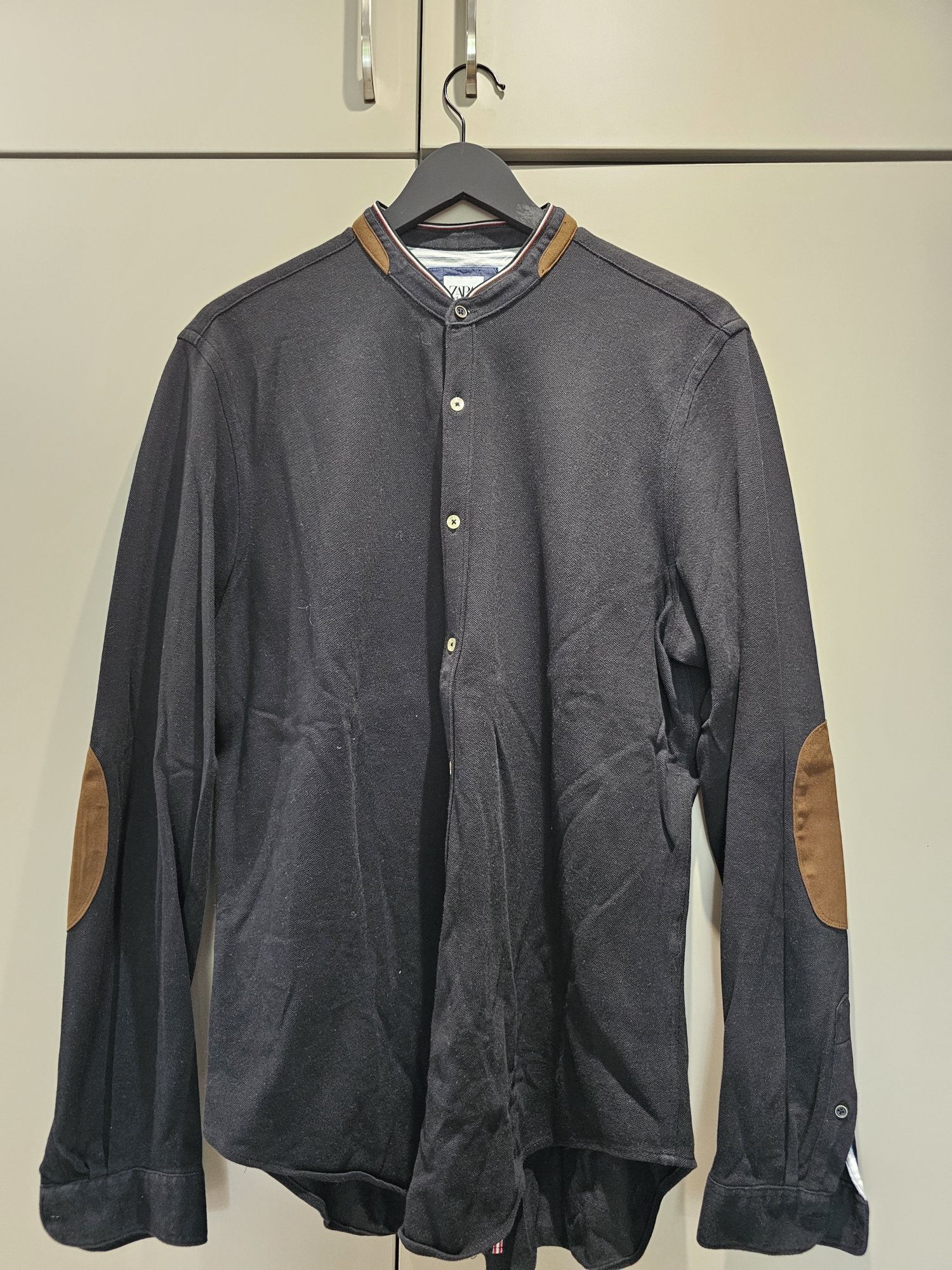 синя и черна Zara ризи (XL)