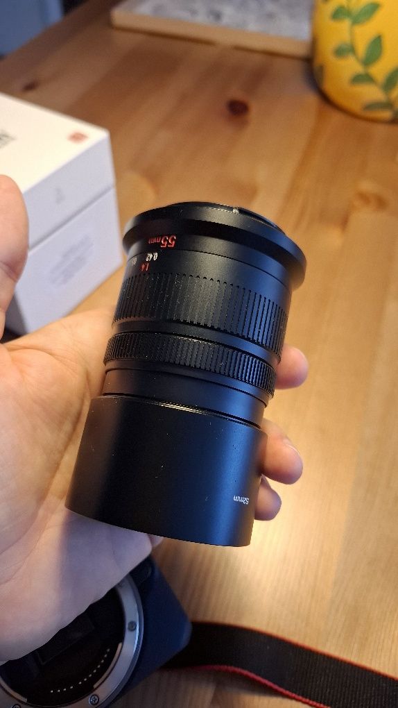 Обектив за Canon RF - 7Artisans f 1.4 - 55 mm