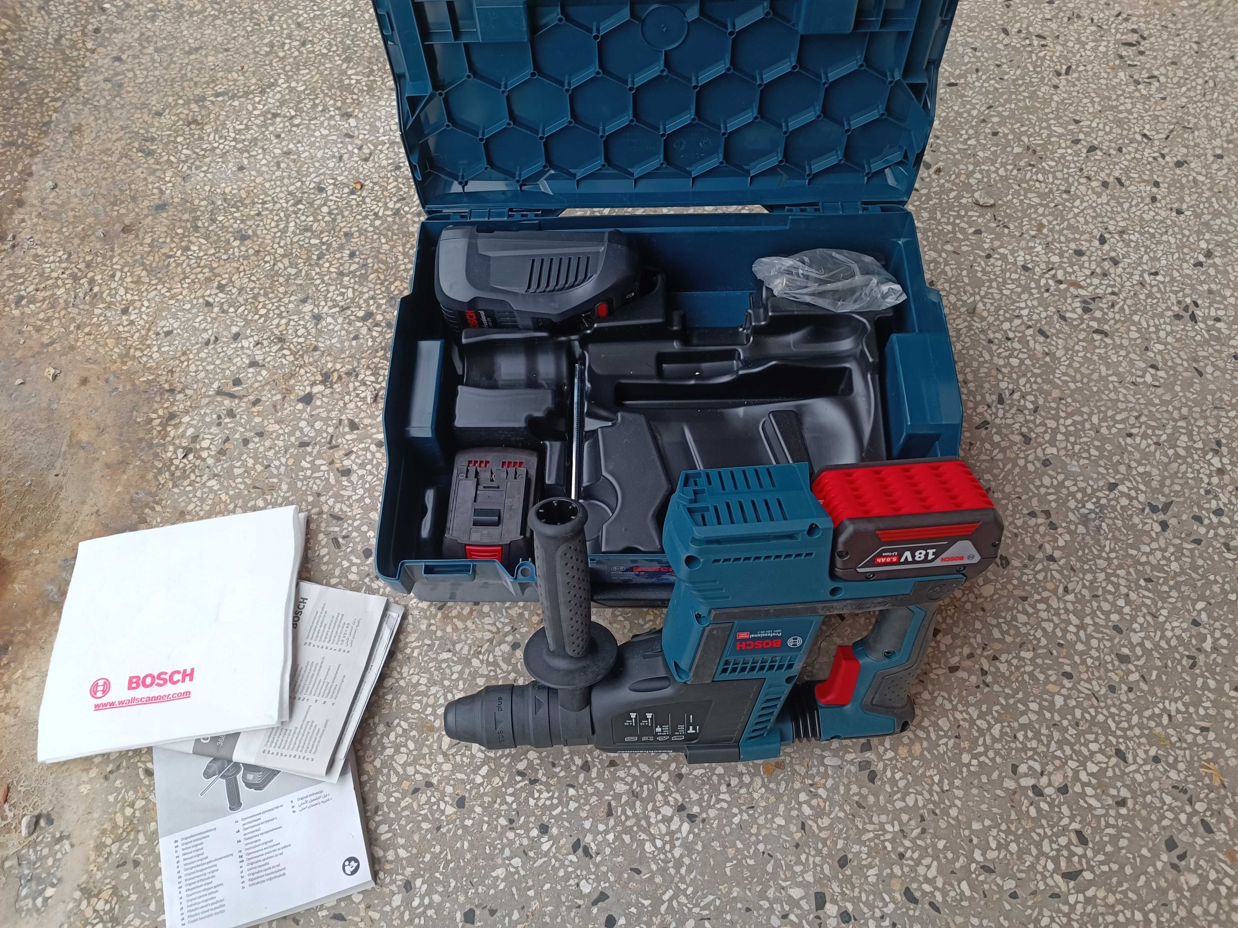 Акумулаторен перфоратор BOSCH GBH 18V-26 нов