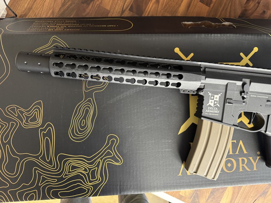 Airsoft карабина Delta Armory M4 AR15 KeyMod 10" PREDATOR Charlie