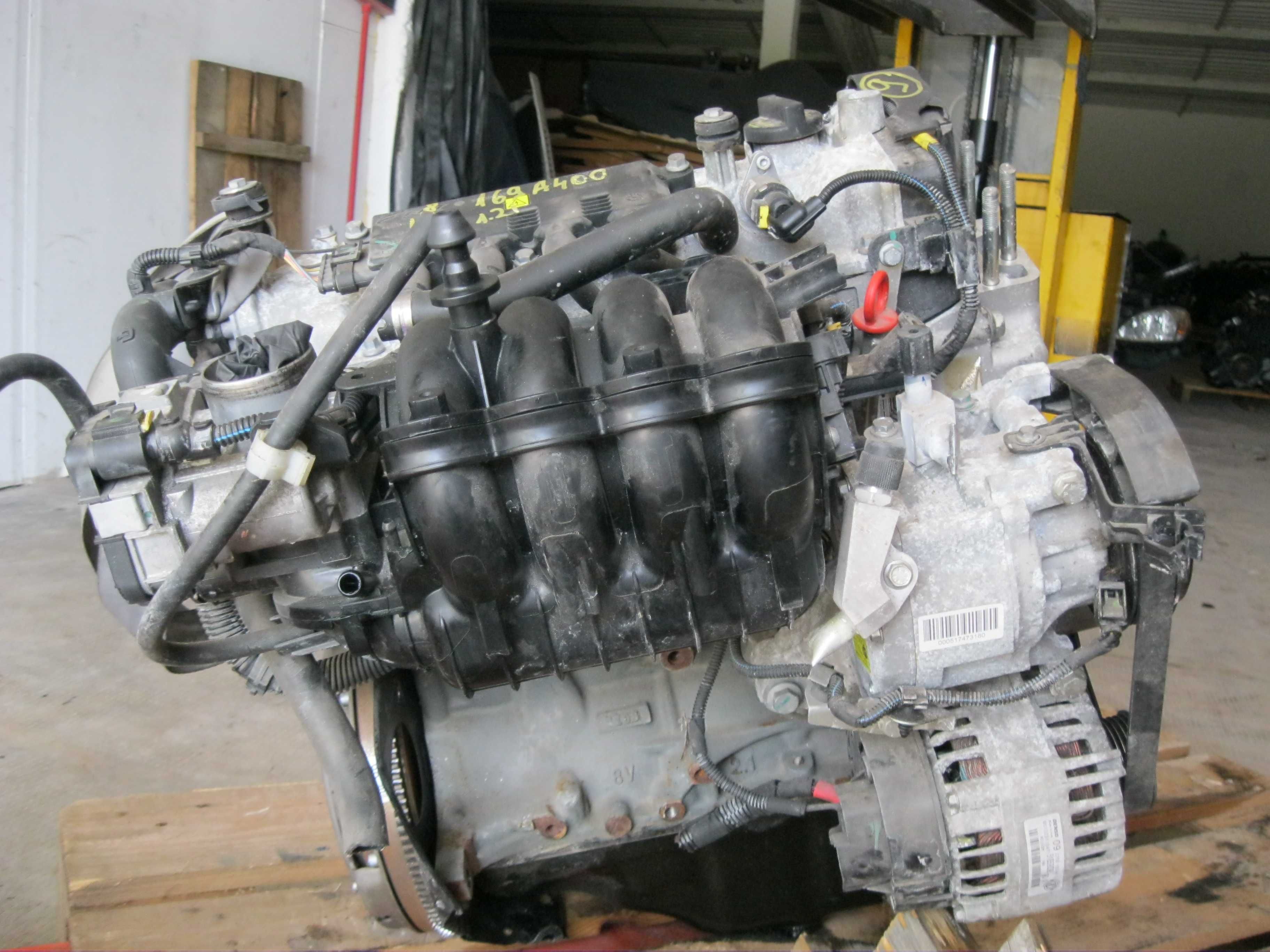 Motor 1,2i Fiat500*169A4000*Cu Anexe*51Kw1242cm46000kmEu4FordKAFranta