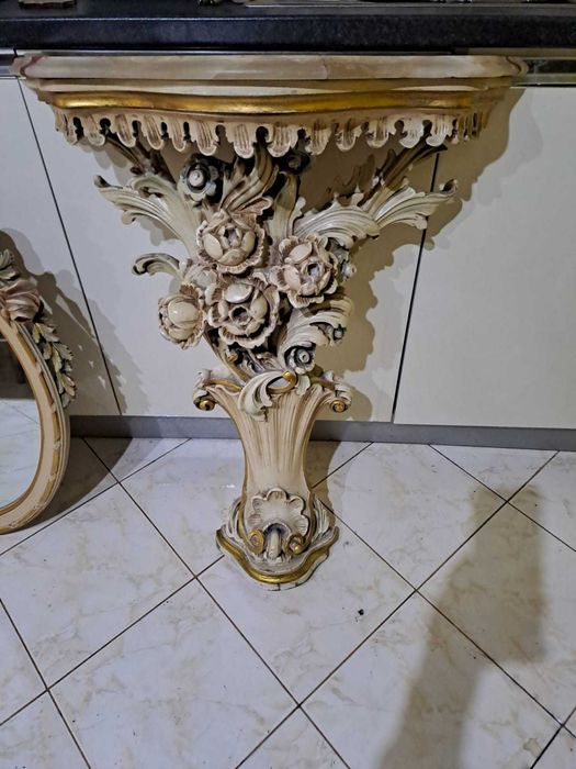Consolă venețiană cu oglindă