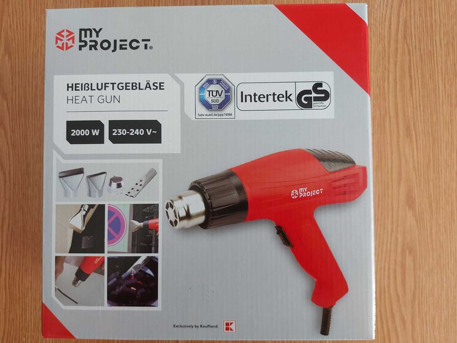 Pistol cu aer cald, putere 2000W, model MyProject