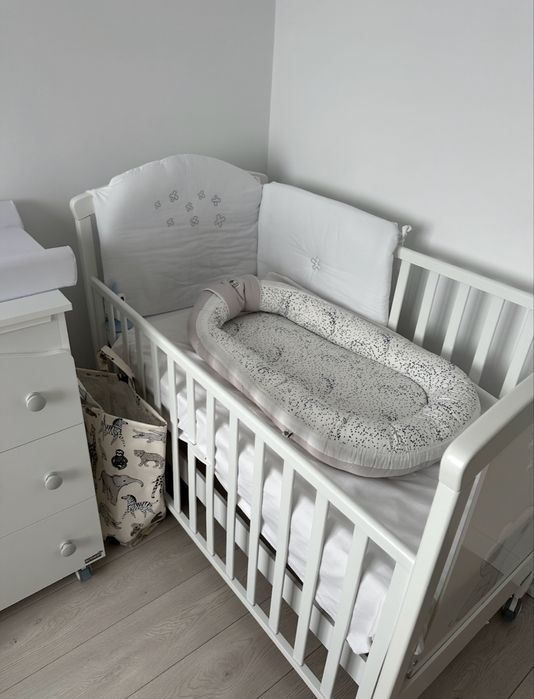 Pat lemn copii + saltea