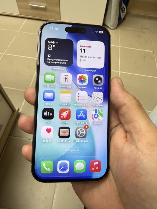 iPhone 16 Pro 128gb - гаранция, перфектен