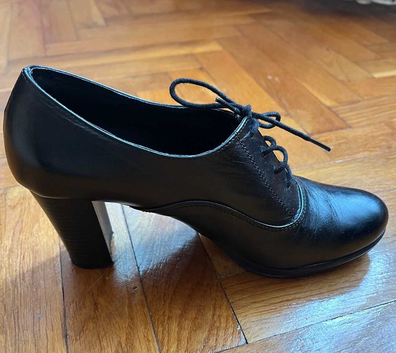 Дамски есенни обувки, естествена кожа, размер 38