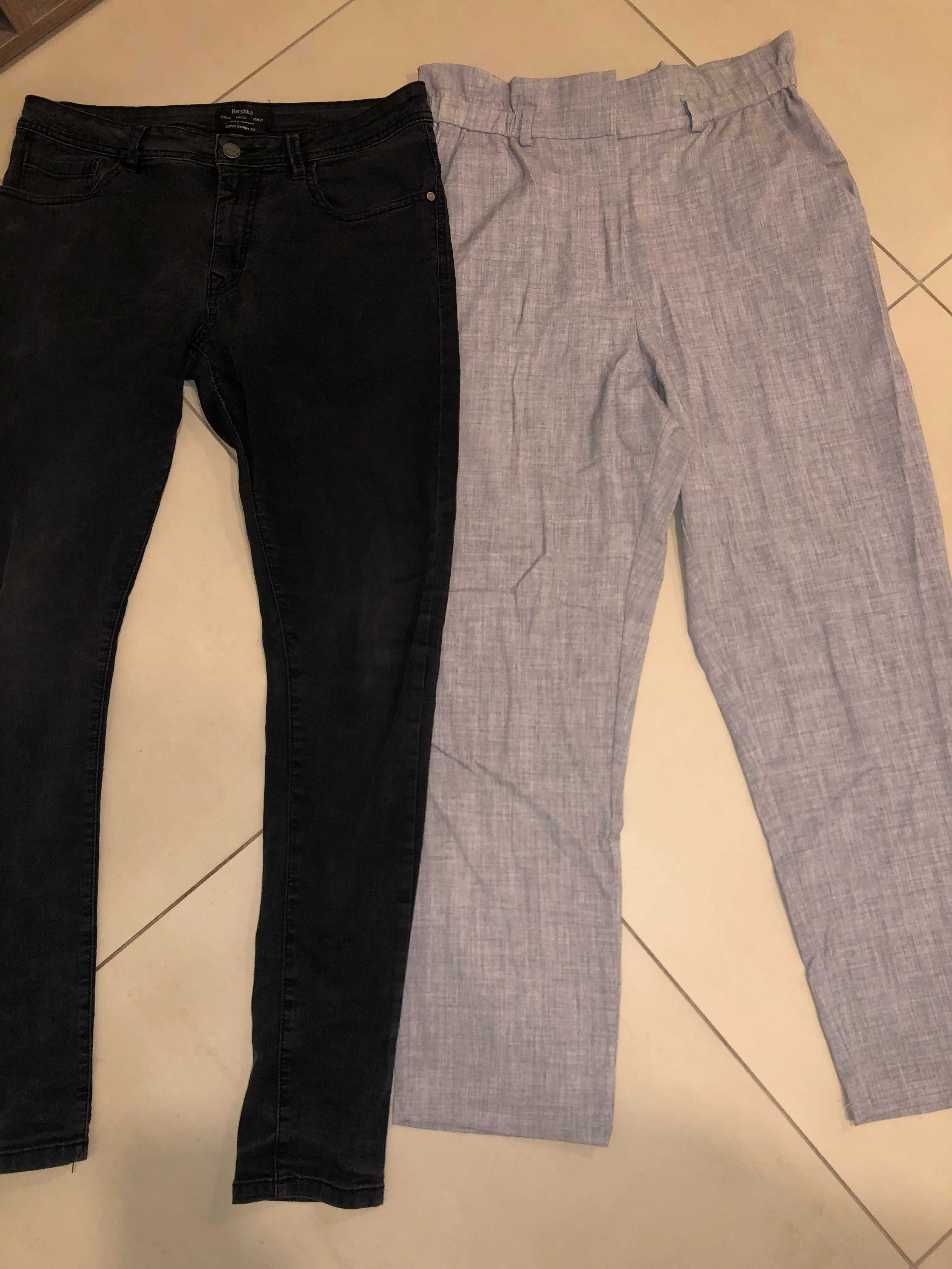 Set jeansi Bershka&pantaloni HM, noi fara eticheta, mar. 40