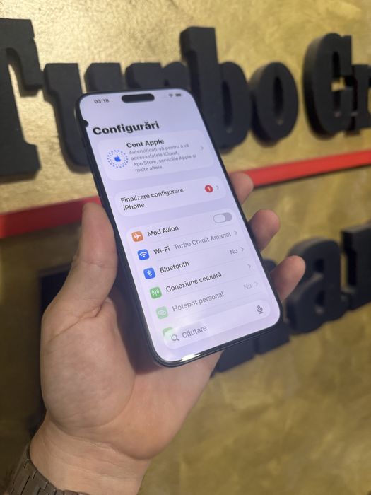 Apple iPhone 15 Pro Max 256GB Baterie 91% Bulina Display Neagra Testat