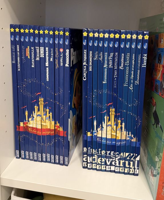 Carti colectia Disney Classic, ambele colectii complete, 24 carti