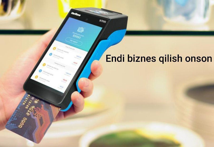 Termina va Kassaviy apparat. QR-code, yangi zamonaviy. 2tasi 1da